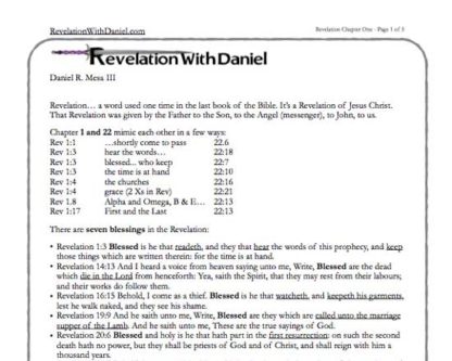 RevelationWithDaniel Verse by Verse Study Notes - Image 2