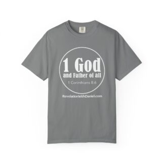 Christian T-Shirt — "1 God and Father of All" Scripture Tee (1 Corinthians 8:6)
